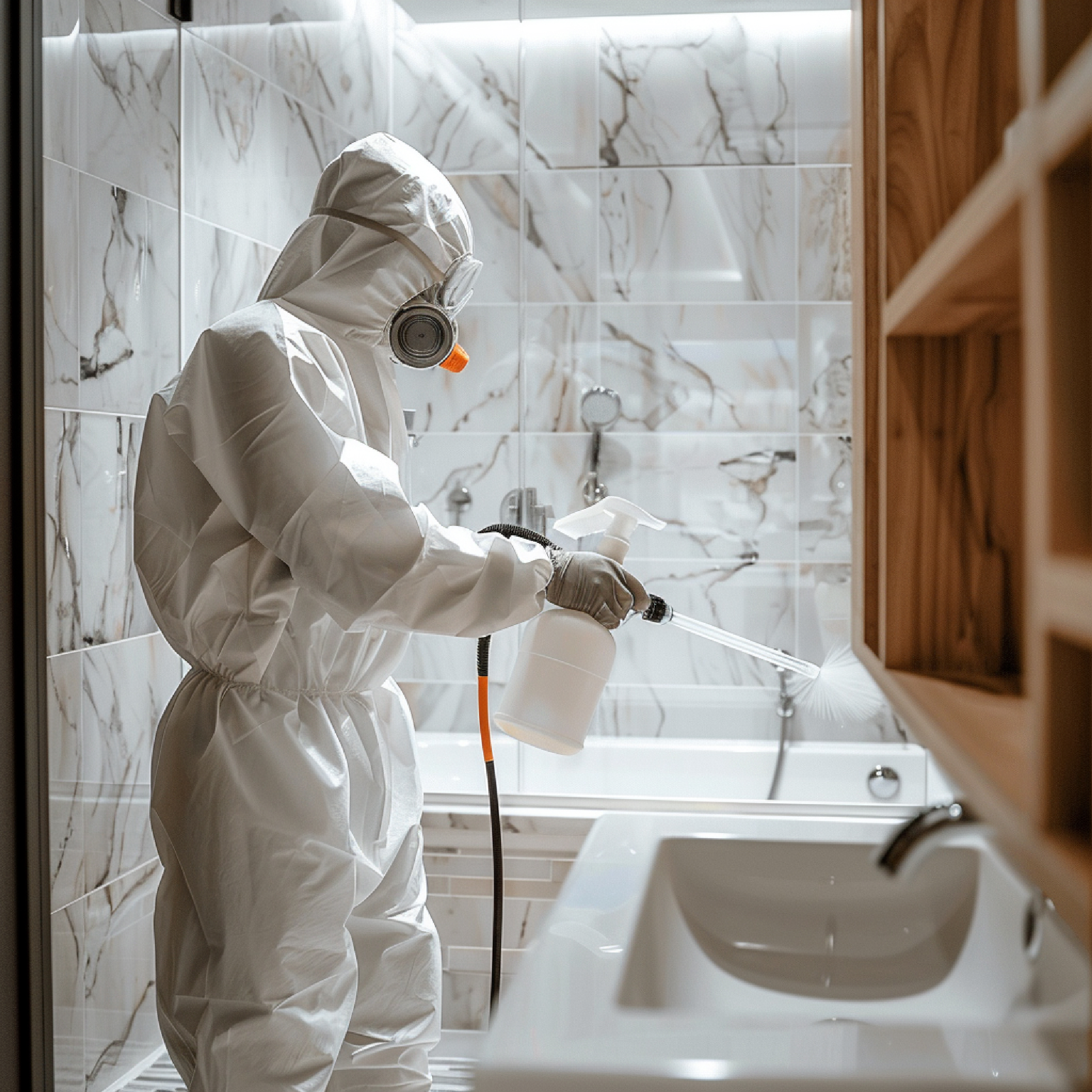 Bathroom Sanitation team servicing Polk County business interiors